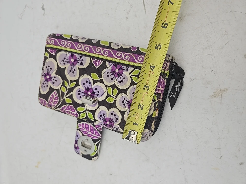 Vera Bradley Floral Zip Wallet
